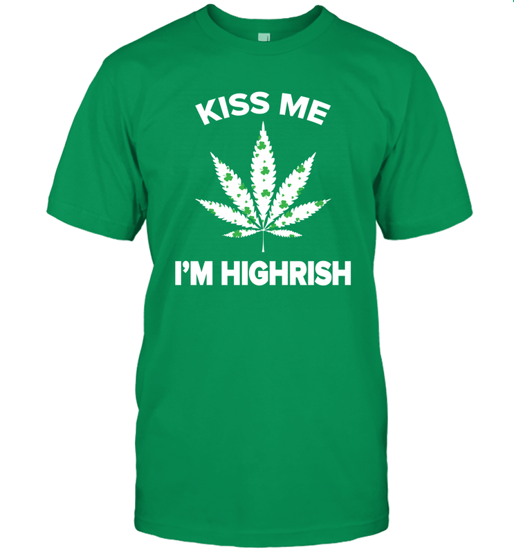 Kiss me I'm highrish Men's T-Shirt - nikotee Kiss me I'm highrish Men's T-Shirt - nikotee