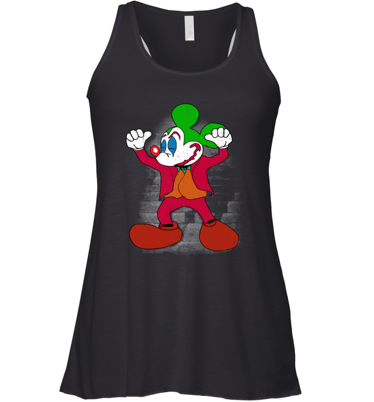 Mickey Mouse style Joker dance Racerback Tank - nikotee Mickey Mouse style Joker dance Racerback Tank - nikotee