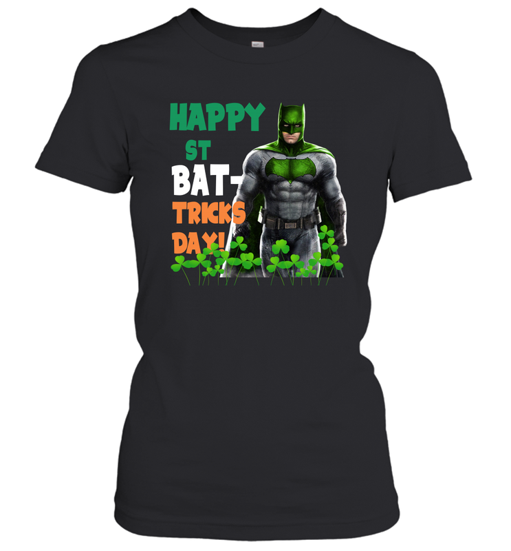 Batman Happy St Bat Tricks Day Women's T-Shirt - nikotee Batman Happy St Bat Tricks Day Women's T-Shirt - nikotee