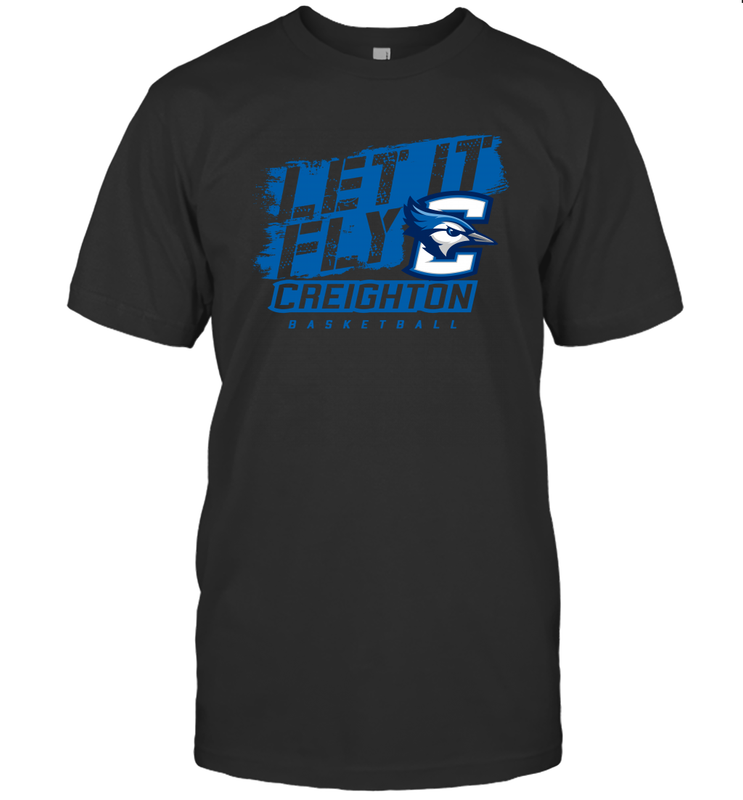 Creighton Basketball Let It Fly 2020 Men's T-Shirt - nikotee Creighton Basketball Let It Fly 2020 Men's T-Shirt - nikotee