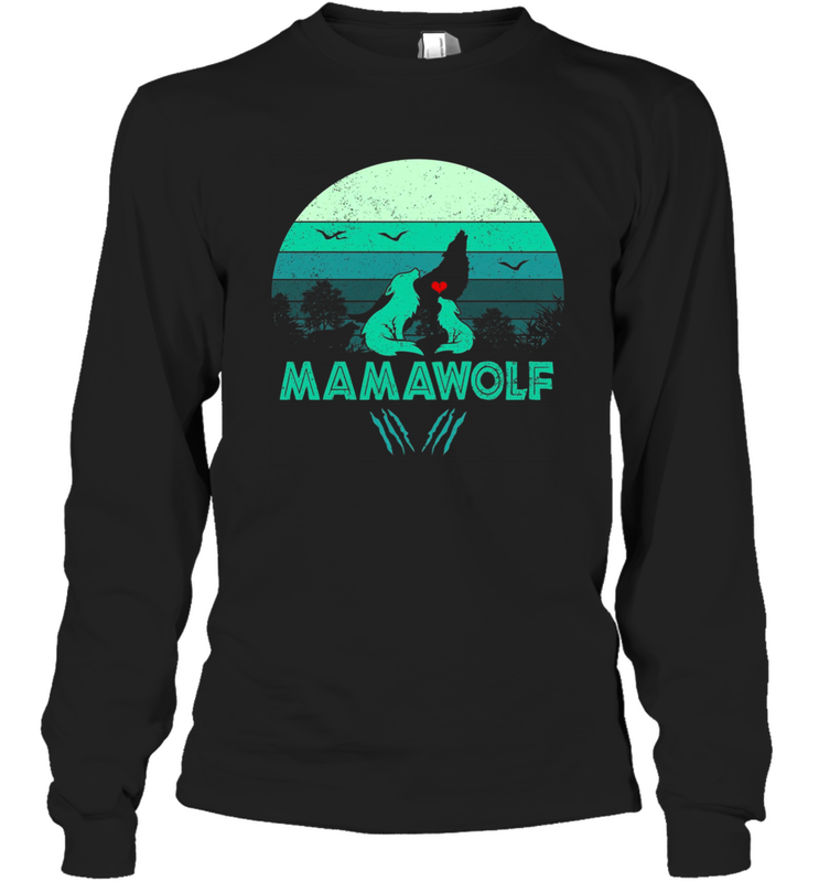 Love Mamawolf special version Long Sleeve T-Shirt - nikotee Love Mamawolf special version Long Sleeve T-Shirt - nikotee