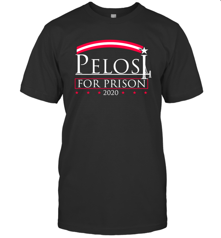 Pelosi For Prison Men's T-Shirt - nikotee Pelosi For Prison Men's T-Shirt - nikotee