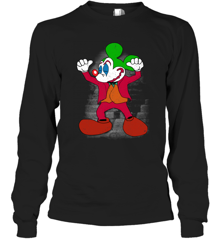 Mickey Mouse style Joker dance Long Sleeve T-Shirt - nikotee Mickey Mouse style Joker dance Long Sleeve T-Shirt - nikotee