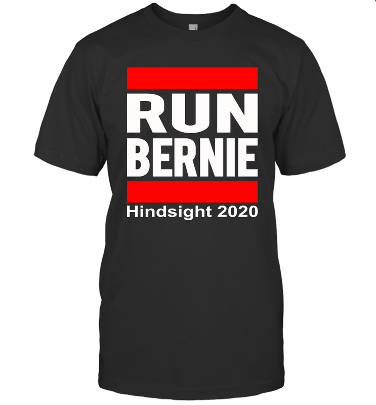 Run Bernie Hindsight 2020 Men's T-Shirt - nikotee Run Bernie Hindsight 2020 Men's T-Shirt - nikotee