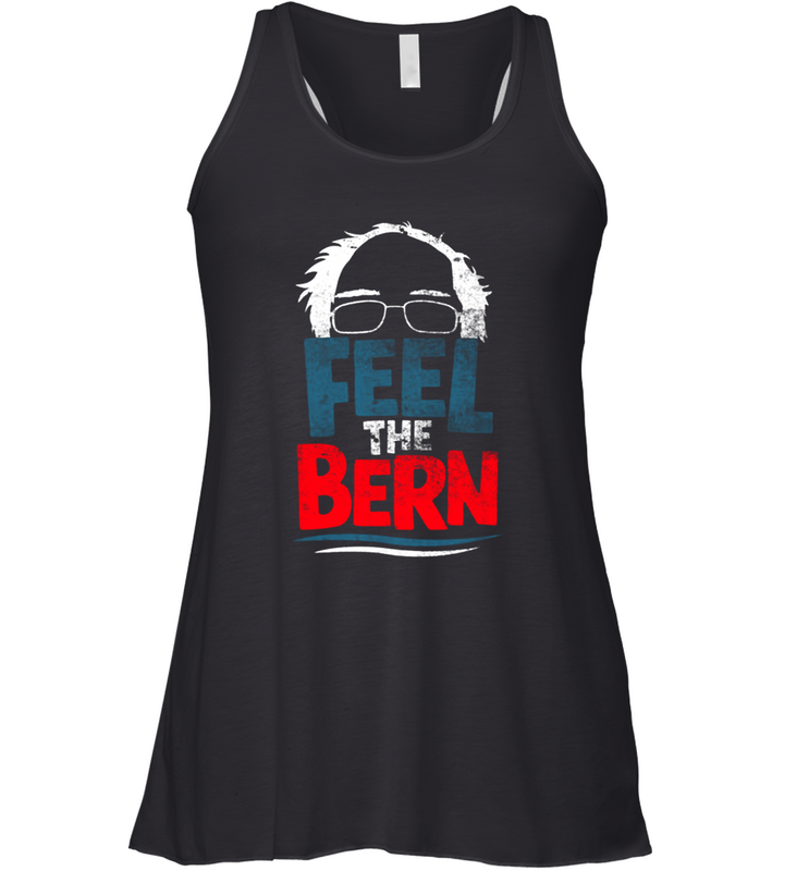 Feel The Bern Bernie Sanders 2020 Bernie Hair Vote President Racerback Tank - nikotee Feel The Bern Bernie Sanders 2020 Bernie Hair Vote President Racerback Tank - nikotee