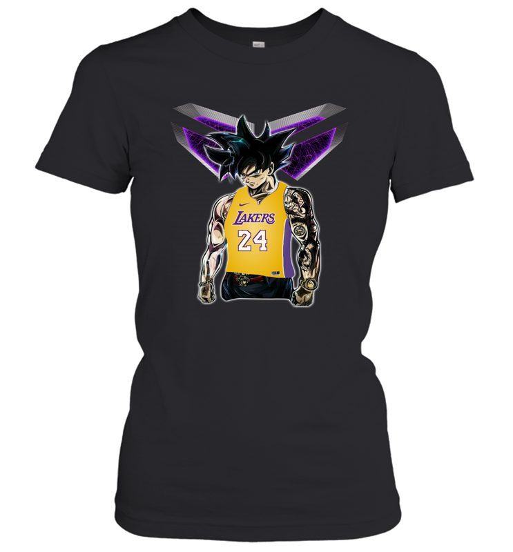 Songoku Ultra Instinct Kobe Bryant Lakers 24 Women's T-Shirt - nikotee Songoku Ultra Instinct Kobe Bryant Lakers 24 Women's T-Shirt - nikotee