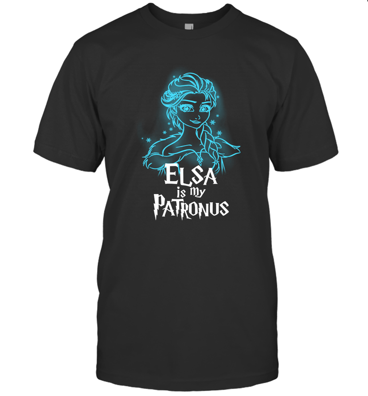 Elsa is my Patronus Frozen Harry Potter Men's T-Shirt - nikotee Elsa is my Patronus Frozen Harry Potter Men's T-Shirt - nikotee