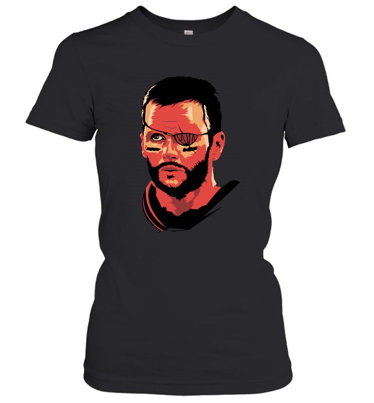 Tom Brady TB Pirate Women's T-Shirt - nikotee Tom Brady TB Pirate Women's T-Shirt - nikotee