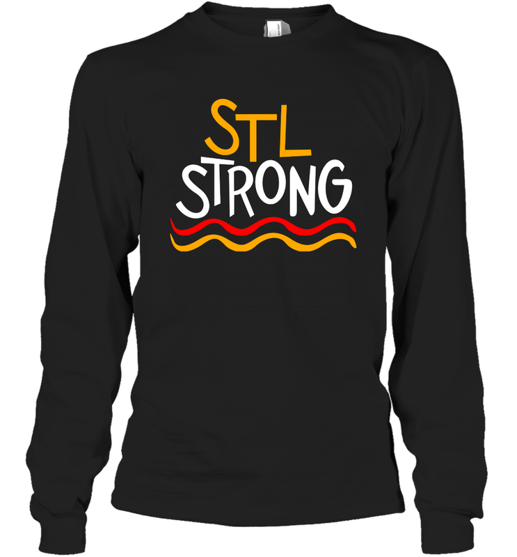 STL Strong Saint Louis Long Sleeve T-Shirt - nikotee STL Strong Saint Louis Long Sleeve T-Shirt - nikotee