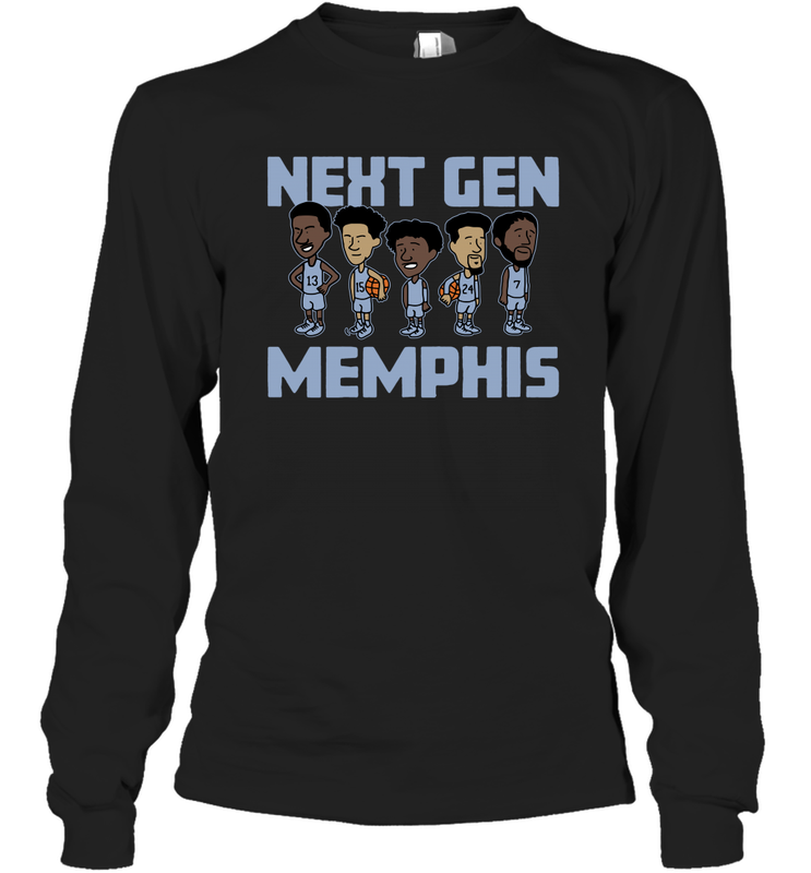 Memphis Next Gen Long Sleeve T-Shirt - nikotee Memphis Next Gen Long Sleeve T-Shirt - nikotee