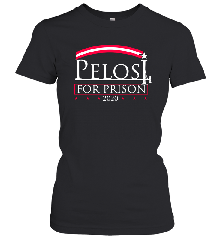 Pelosi For Prison Women's T-Shirt - nikotee Pelosi For Prison Women's T-Shirt - nikotee