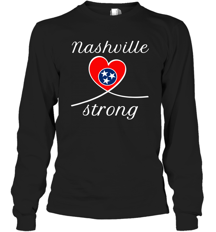 NASHVILLE STRONG 2020 Long Sleeve T-Shirt - nikotee NASHVILLE STRONG 2020 Long Sleeve T-Shirt - nikotee