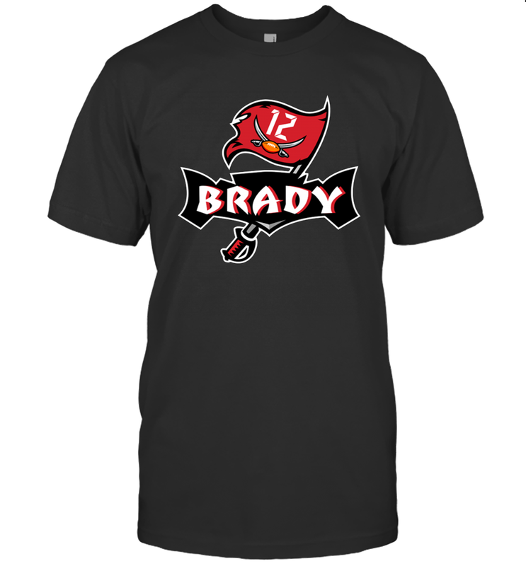 Tom Brady 12 Tampa Bay Buccaneers Men's T-Shirt - nikotee Tom Brady 12 Tampa Bay Buccaneers Men's T-Shirt - nikotee