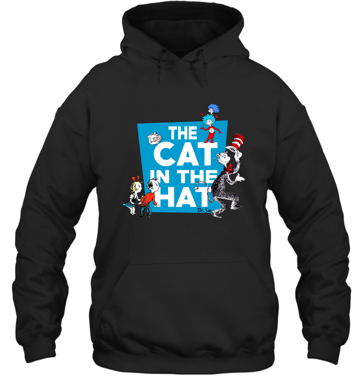 Dr Seuss The Cat In The Hat Hoodie - nikotee Dr Seuss The Cat In The Hat Hoodie - nikotee