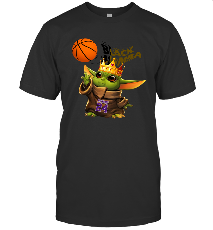 Star Wars Baby Yoda King Black Mamba Bryant 24 Men's T-Shirt - nikotee Star Wars Baby Yoda King Black Mamba Bryant 24 Men's T-Shirt - nikotee