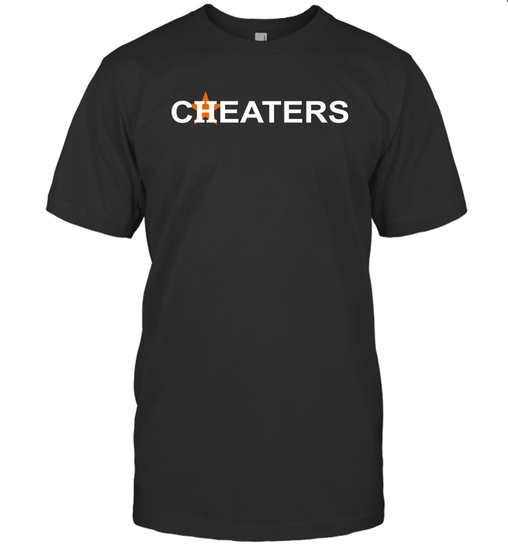 Houston Astros Cheaters Official Men's T-Shirt - nikotee Houston Astros Cheaters Official Men's T-Shirt - nikotee