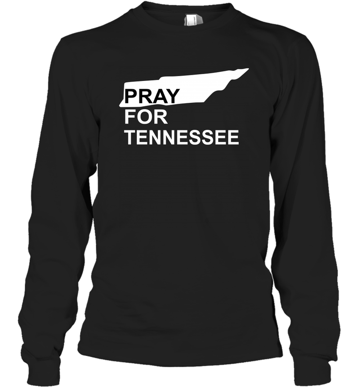 Pray For Tennessee Long Sleeve T-Shirt - nikotee Pray For Tennessee Long Sleeve T-Shirt - nikotee