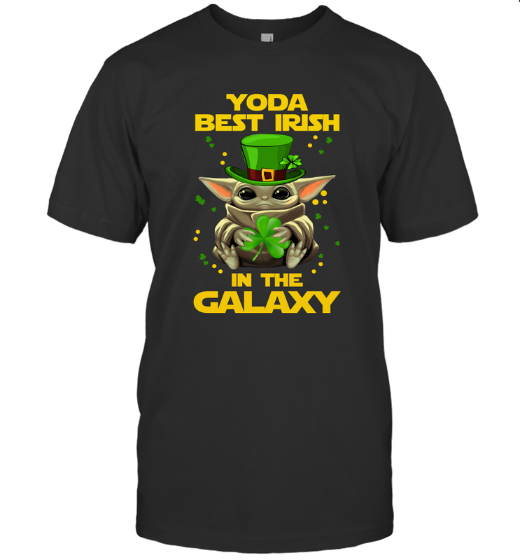 Baby Yoda Best Irish In The Galaxy Men's T-Shirt - nikotee