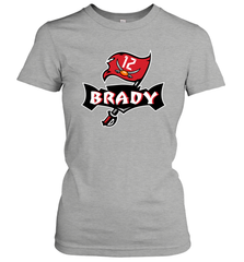 Tom Brady 12 Tampa Bay Buccaneers Women's T-Shirt - nikotee