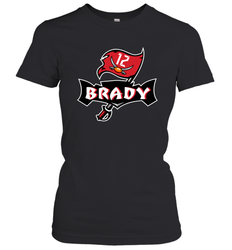 Tom Brady 12 Tampa Bay Buccaneers Women's T-Shirt - nikotee