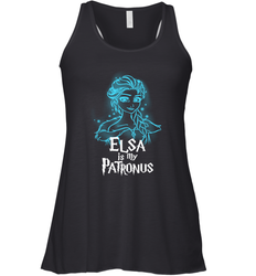 Elsa is my Patronus Frozen Harry Potter Racerback Tank - nikotee
