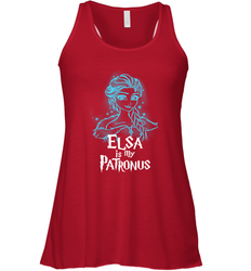 Elsa is my Patronus Frozen Harry Potter Racerback Tank - nikotee