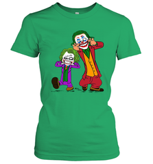 Double Joker Calvin and Hobbes Women's T-Shirt - nikotee