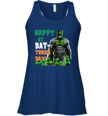 Batman Happy St Bat Tricks Day Racerback Tank - nikotee