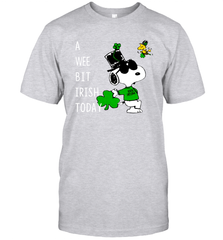 Snoopy A Wee Bit Irish Today Men's T-Shirt - nikotee