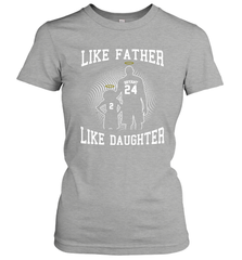 Like Father Like Daughter Kobe Bryant Gianna Bryant Women's T-Shirt - nikotee