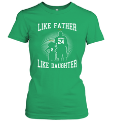Like Father Like Daughter Kobe Bryant Gianna Bryant Women's T-Shirt - nikotee