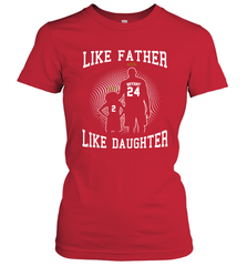 Like Father Like Daughter Kobe Bryant Gianna Bryant Women's T-Shirt - nikotee