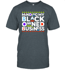 Minding my black owned business Men's T-Shirt - nikotee