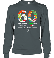 60 years of 1960 2020 Green Eggs and Ham Dr. Seuss Long Sleeve T-Shirt - nikotee