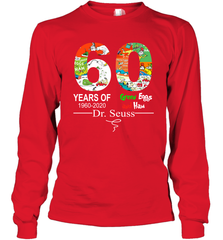 60 years of 1960 2020 Green Eggs and Ham Dr. Seuss Long Sleeve T-Shirt - nikotee