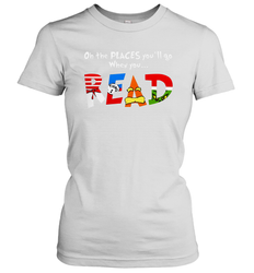Oh the places you'll go when you read Dr Seuss Grinch Women's T-Shirt - nikotee