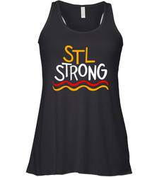 STL Strong Saint Louis Racerback Tank - nikotee