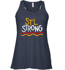 STL Strong Saint Louis Racerback Tank - nikotee
