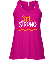 STL Strong Saint Louis Racerback Tank - nikotee