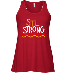 STL Strong Saint Louis Racerback Tank - nikotee