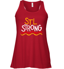 STL Strong Saint Louis Racerback Tank - nikotee