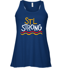 STL Strong Saint Louis Racerback Tank - nikotee