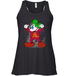 Mickey Mouse style Joker dance Racerback Tank - nikotee