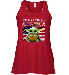 Baby Yoda Read Across America Racerback Tank - nikotee