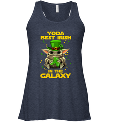 Baby Yoda Best Irish In The Galaxy Racerback Tank - nikotee