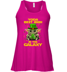 Baby Yoda Best Irish In The Galaxy Racerback Tank - nikotee