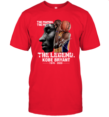 The Mamba The Myth The Legend Kobe Bryant 1987 2020 Men's T-Shirt - nikotee