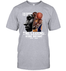 The Mamba The Myth The Legend Kobe Bryant 1987 2020 Men's T-Shirt - nikotee
