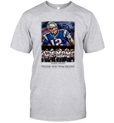 New England Patriots 12 2000 2020 Thank You Tom Brady Men's T-Shirt - nikotee