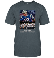 New England Patriots 12 2000 2020 Thank You Tom Brady Men's T-Shirt - nikotee